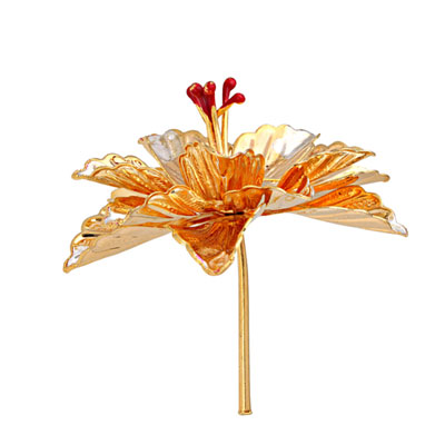 "Silver Pooja Flower - JPSEP-22-138 - Click here to View more details about this Product